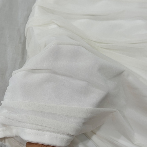 WINDSOR MESH RUFFLES DRESS - Picture 8 of 10